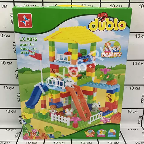 Конструктор для малышей 3+ 148 дет. LXA875