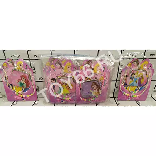 Кошелёк с украшениями 12 шт. в блоке MD-802-MD800