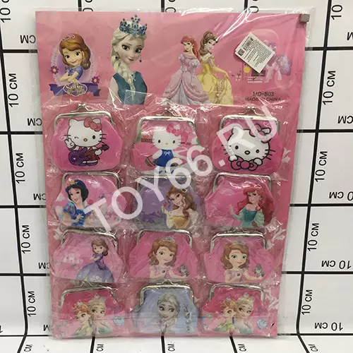 Кошелёк 12 шт. в блоке MD-803