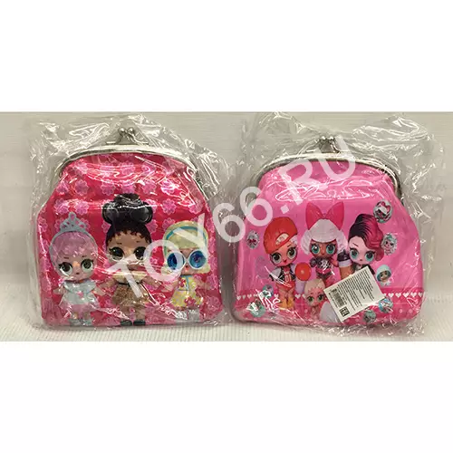 Кошелёк Кукла в шаре 12 шт. в блоке MD-904