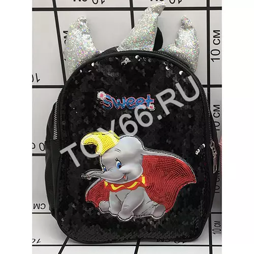 Рюкзак с пайетками 5 шт. в блоке MD-921 Рюкзак с пайетками 5 шт. в блоке MD-921