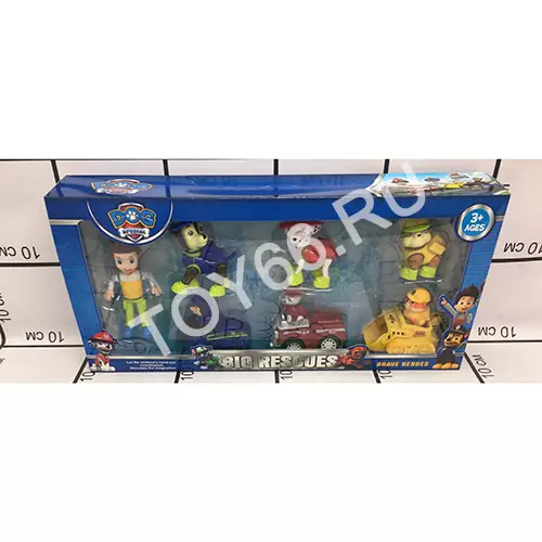 Собачки набор 7 героев PB336