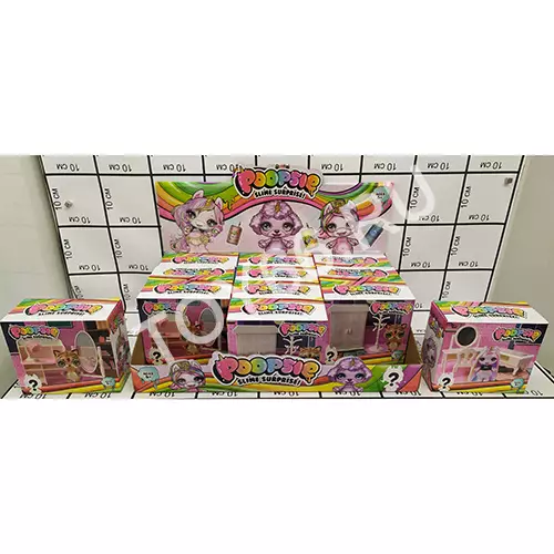 Единорог Пупси Спальня 12 шт. в блоке PG5013