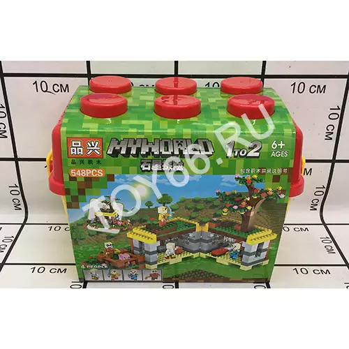 Конструктор Герои из кубиков 548 дет. PX054-LXA054