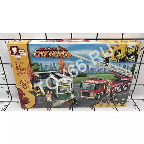 Конструктор Город спасателей 463 дет. QL0220