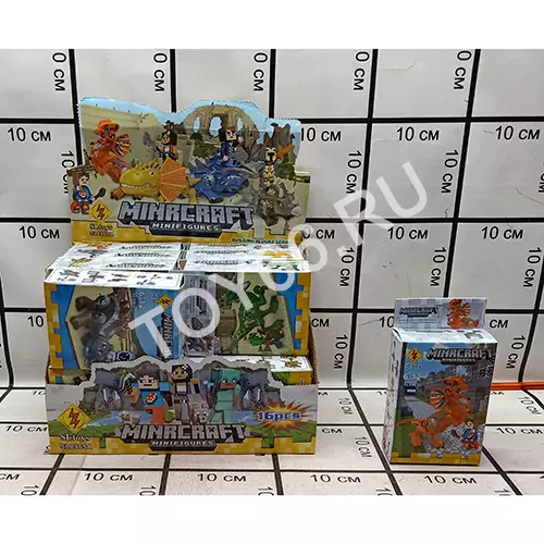 Конструктор Мой мир 16 шт в блоке SL8965