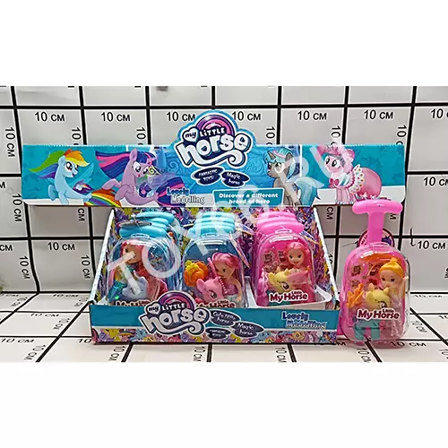 Пони в чемодане 12 шт в блоке SM30090A44