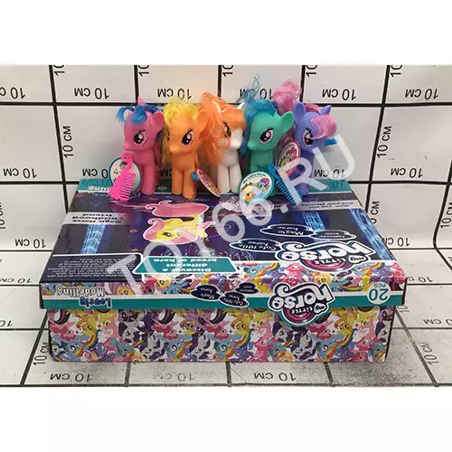 Пони 30 шт. в блоке SM40086-705C