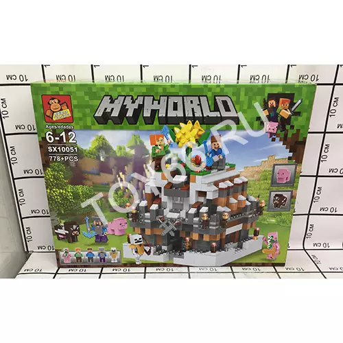 Конструктор Герои из кубиков 778 дет. SX10051