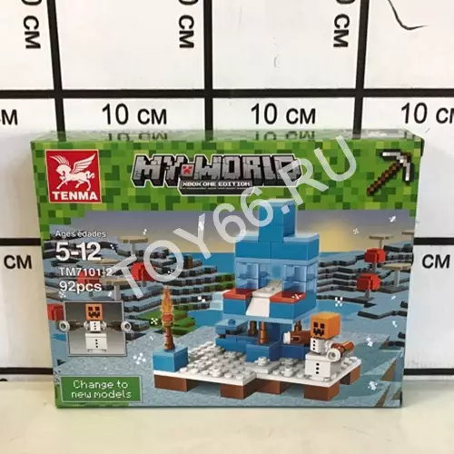 Конструктор Мой Мир 92 дет. В упаковке 8 шт TM-7101