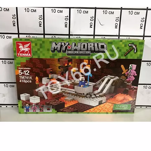 Конструктор Мой Мир 418 дет. TM-7414