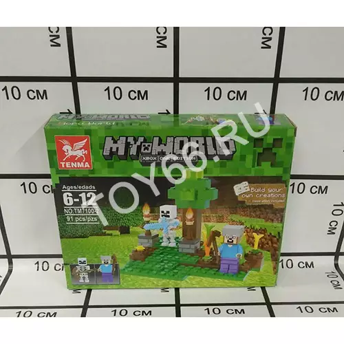 Конструктор Мой Мир 91 дет. 8 шт в блоке TM7100