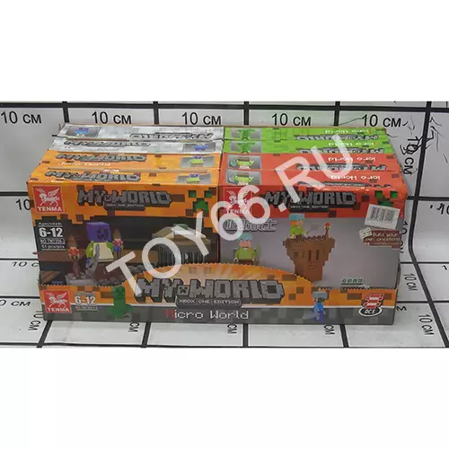 Конструктор Мой Мир 8 шт в блоке TM7200