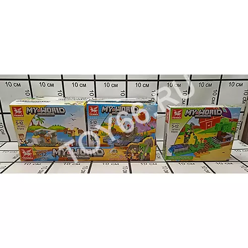 Конструктор Мой мир 8 шт в блоке TM7203
