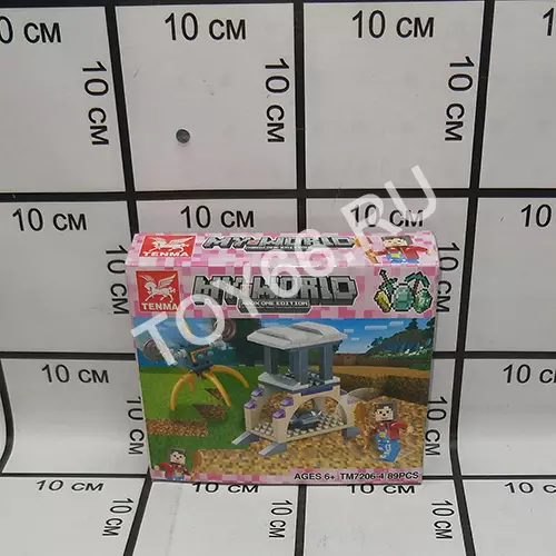 Конструктор Мой Мир 89 дет. в уп 8 шт TM7206-4