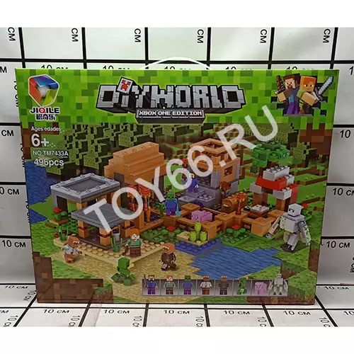 Конструктор Мой мир 496 дет TM7433