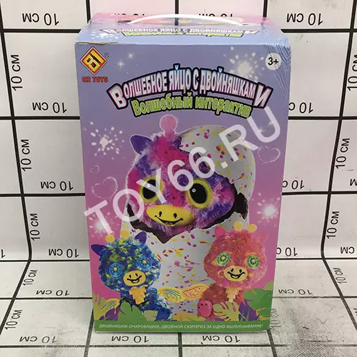 Пингвинёнок интерактивный в яйце двойняшки YBJ-303-CH303