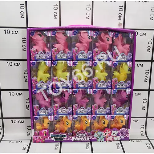 Пони 20 шт в блоке YF014A