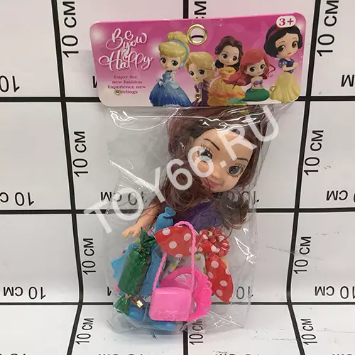 Кукла Принцесса в пакете YG2103-1