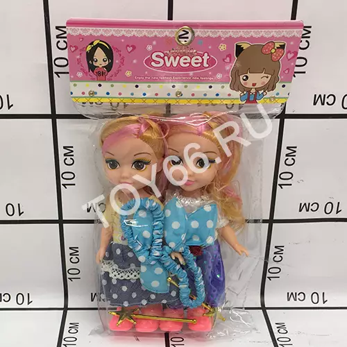 Куклы двойняшки Sweet в пакете YG2103-2 Куклы двойняшки Sweet в пакете YG2103-2
