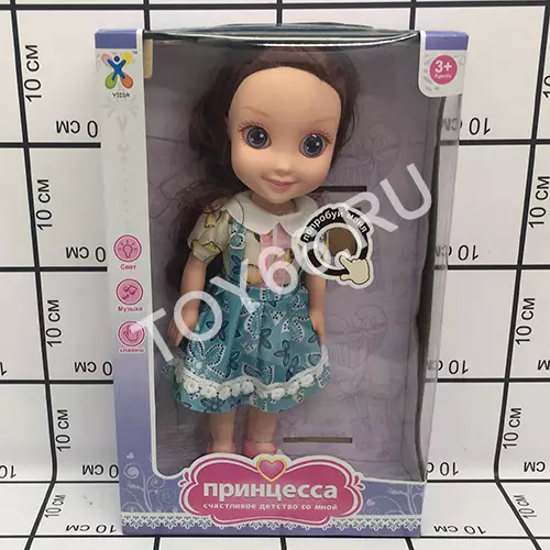 Кукла Принцесса (свет, звук) YL103