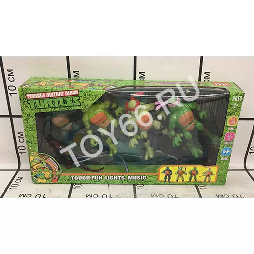 Рептилии фигурки 4 шт в наборе YM1616