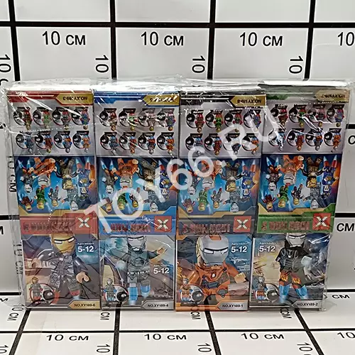 Конструктор Рбот 8 шт.в блоке YX189