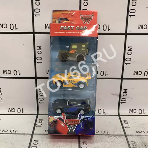 Машинки Тачки 3 шт. в наборе Z4