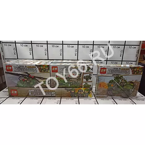 Конструктор Армия 8 шт в блоке ZB5504