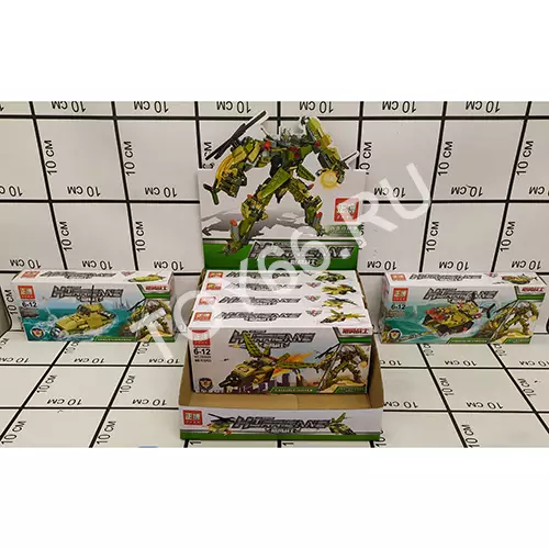 Конструктор Робот 6 шт. в блоке ZB5529