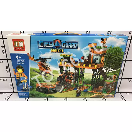 Конструктор Город 587 дет. ZB5540 Конструктор Город 587 дет. ZB5540