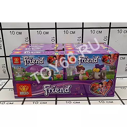 Конструктор Друзья 8 шт.в блоке ZB9981