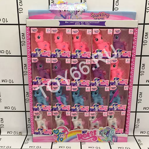 Пони 20 шт. в блоке ZR-11