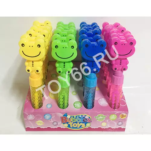 Мыльные пузыри Лягушка 24 шт. в блоке 0130F