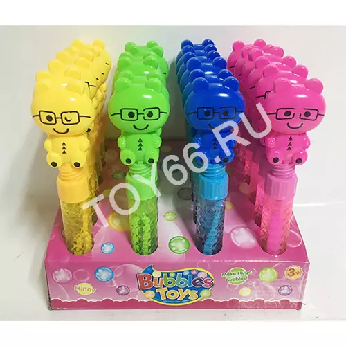 Мыльные пузыри Баббл Той 24 шт. в блоке 0130G