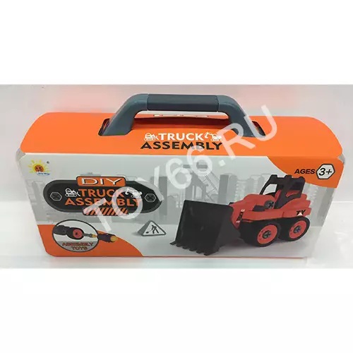 Трактор конструктор в кейсе 0590-2