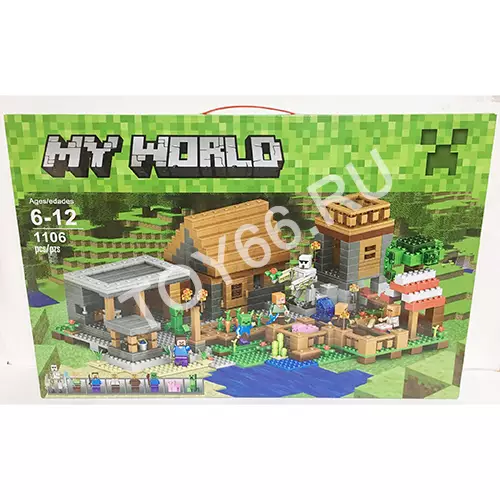 Конструктор Герои из кубиков 1106 дет. 1106-63021