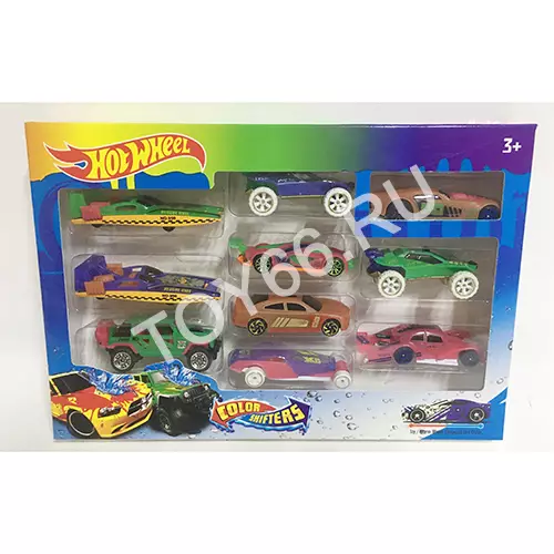 Модельки Хот Вилс 10 шт. в наборе 164-9