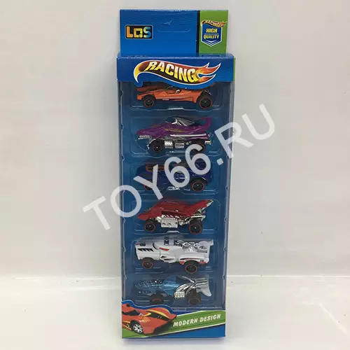 Машинки 6 шт в наборе 1869-3