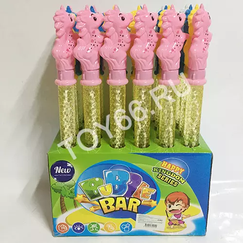 Мыльные пузыри Единорог 24 шт. в блоке 20388-24