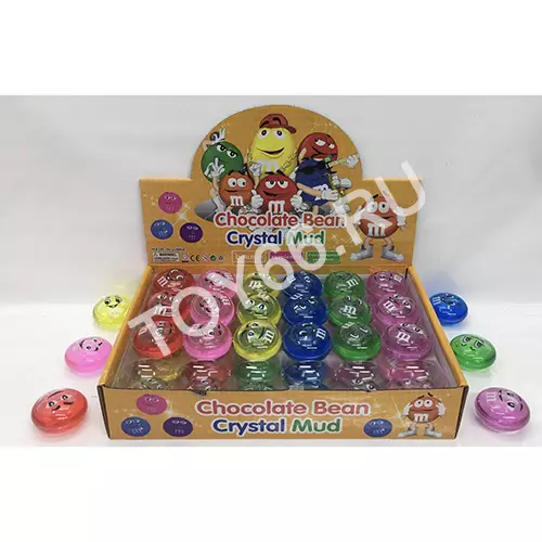 Лизун M&M 48 шт. в блоке 28338 Лизун M&M 48 шт. в блоке 28338