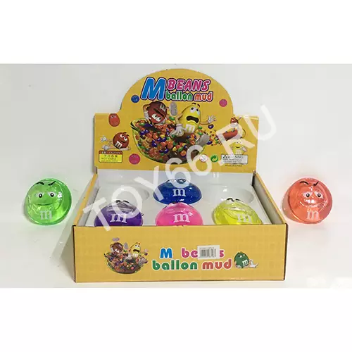 Лизун M&M 12 шт. в блоке 28398
