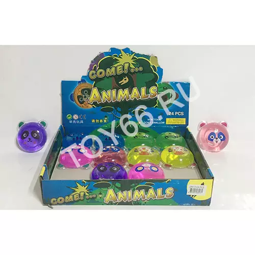 Лизун Анималс 24 шт. в блоке 28413