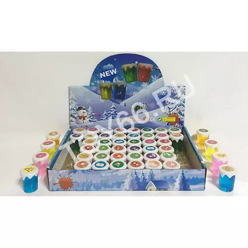 Лизун Зима 48 шт. в блоке 28435