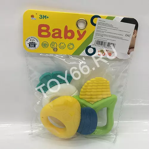 Погремушки 3м+ 2852-1 Погремушки 3м+ 2852-1