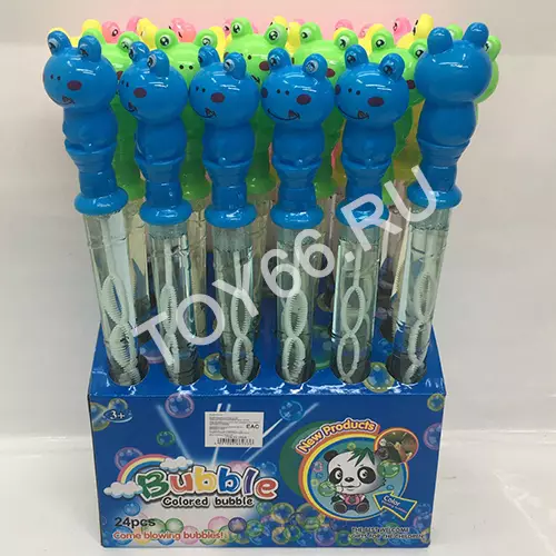 Мыльные пузыри Лягушка 24 шт. в блоке 3802B