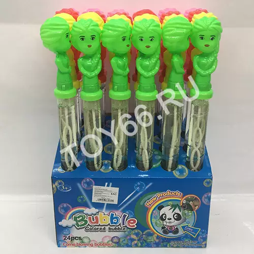 Мыльные пузыри 24 шт. в блоке 3820