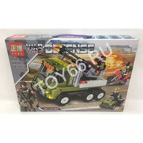 Конструктор Военная техника 361 дет. 6630