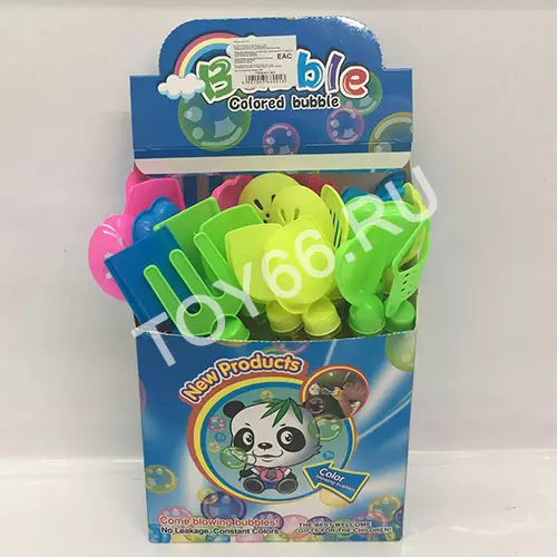 Мыльные пузыри 24 шт. в блоке 801