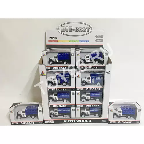 Машинки (металл) 24 шт. в блоке DS869